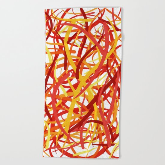 THOUGHTS Beach Towel