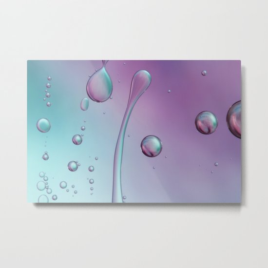 Oil Spill Metal Print