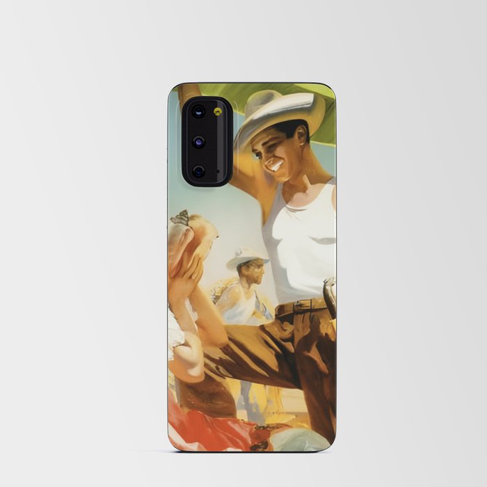 Girl in veracruz Android Card Case