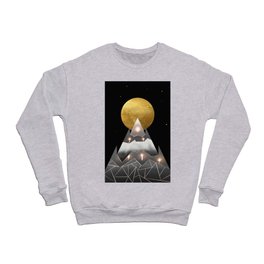 Midnight Melting Mountain Crewneck Sweatshirt