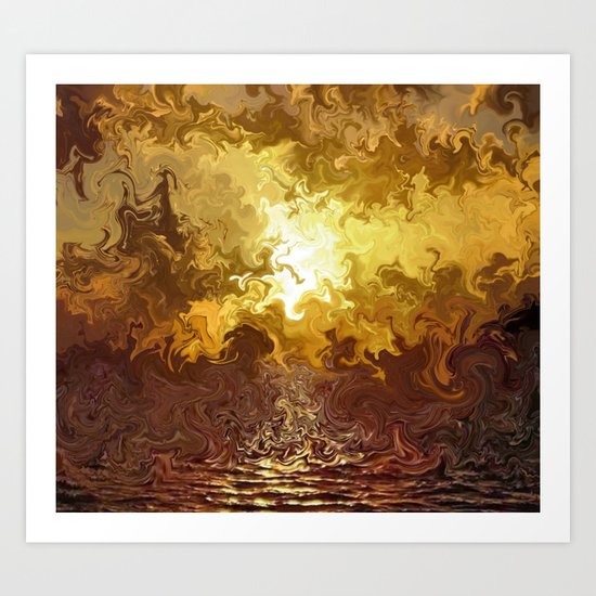 Reflection of Desire Art Print