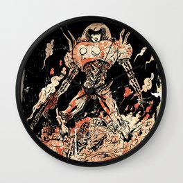 Dogs of Mars pin-up Wall Clock