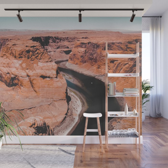 Closeup Horseshoe Bend and river in Arizona USA Wall Mural