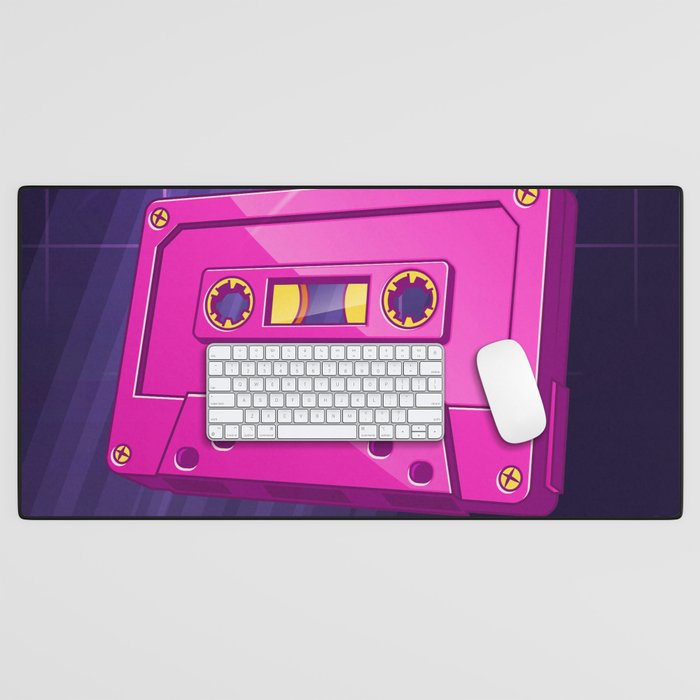 Synthwave Space #29 Desk Mat