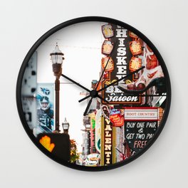 Nashville, Tennesse Wall Clock