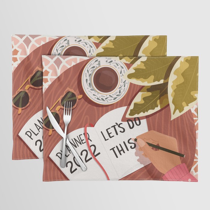 New Year Plan Placemat