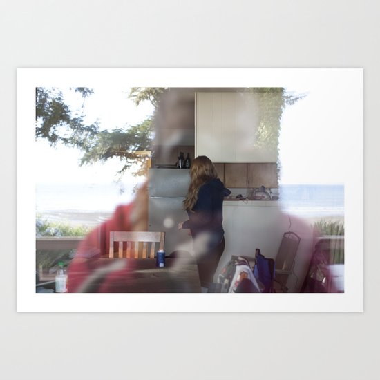 Shadow Of Art Print