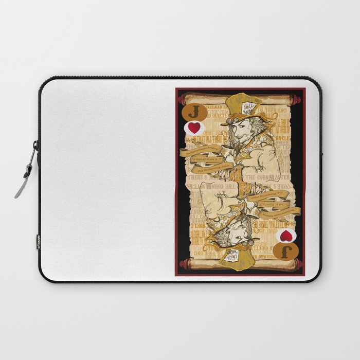'Mad Hatter' (Alice in Steampunk Series) Laptop Sleeve
