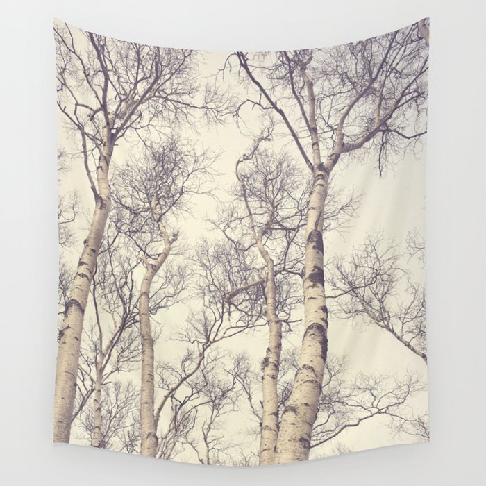 Birch deals tree tapestry