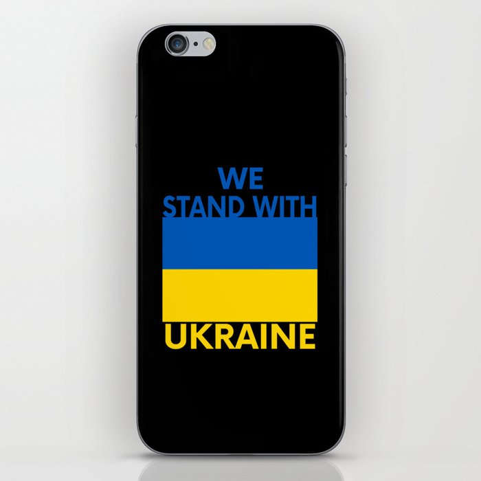 We Stand With Ukraine iPhone Skin