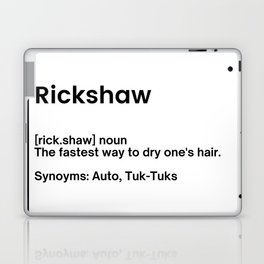 Rickshaw Laptop & iPad Skin