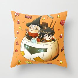Halloween Sweets Throw Pillow