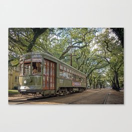 New Orleans Streetcar Canvas Print