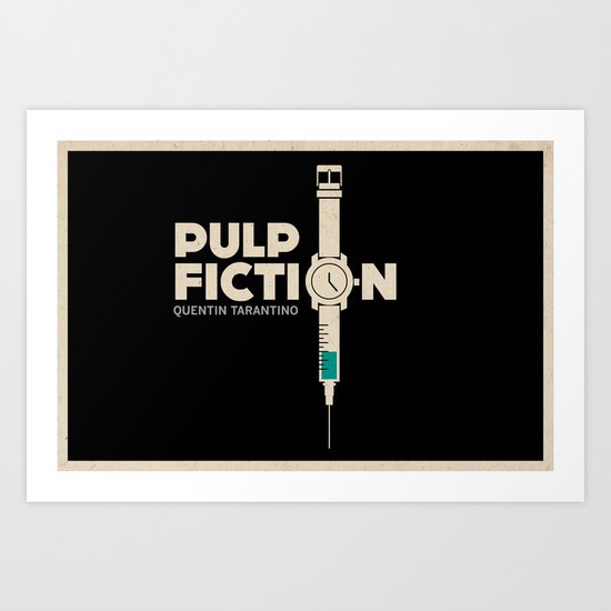 Pulp Fiction Art Print