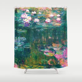 Water Lilies Shower Curtain