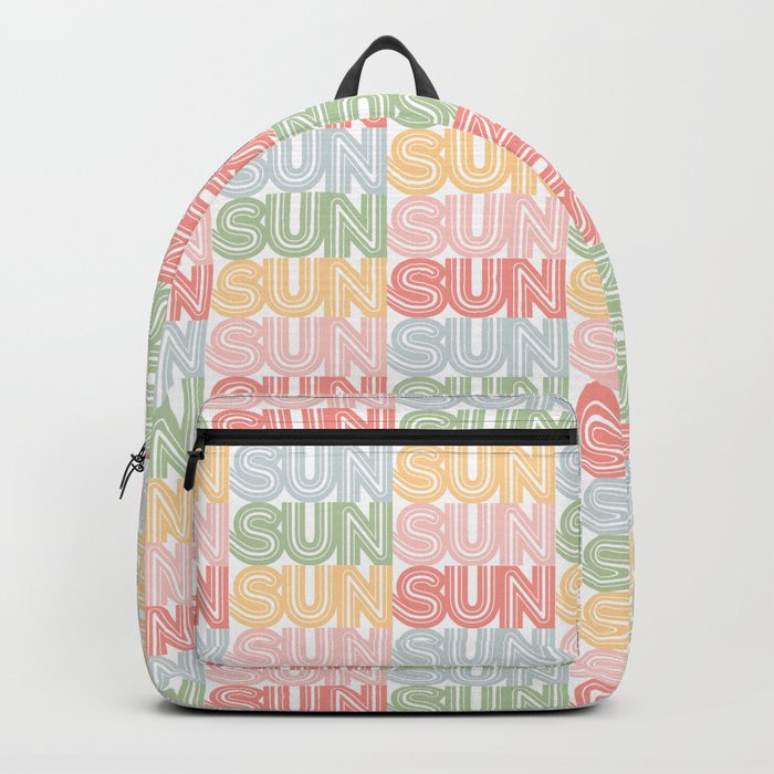 Retro Sun Backpack