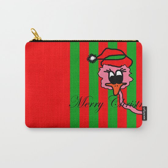 Christmas Pink Duck | The Duck that he thought it was swans Carry-All Pouch