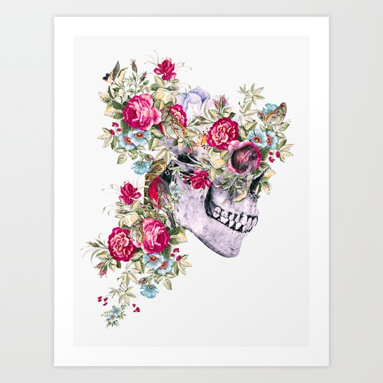 Skull VIII Art Print