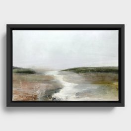 Crystal River Framed Canvas