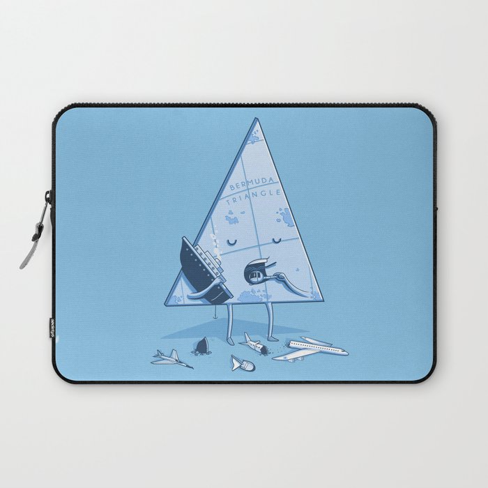 Bermuda triangle Laptop Sleeve