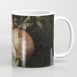 Elias van den Broeck - Still life with roses - 1670-1708 Coffee Mug