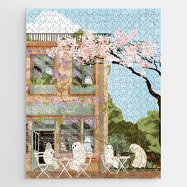 Ghost Cafe Jigsaw Puzzle
