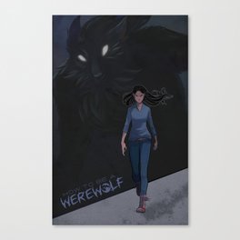 How to be a Werewolf: Chapter 6 Cover Canvas Print