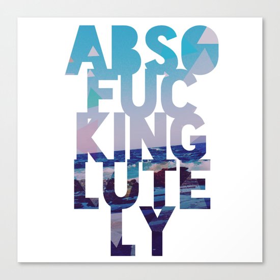 Abso....lutely! II Canvas Print