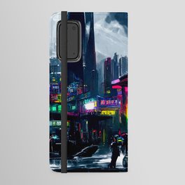 Postcards from the Future - Neon City Android Wallet Case