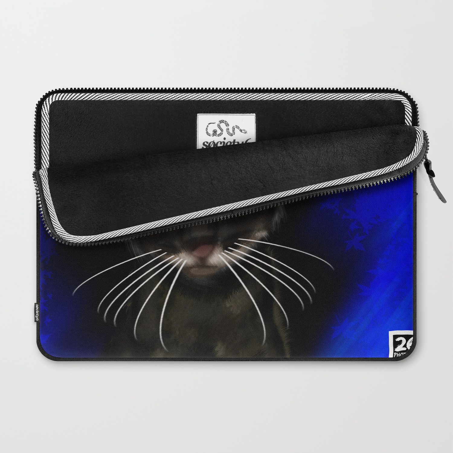 Dark Kitty Laptop Sleeve