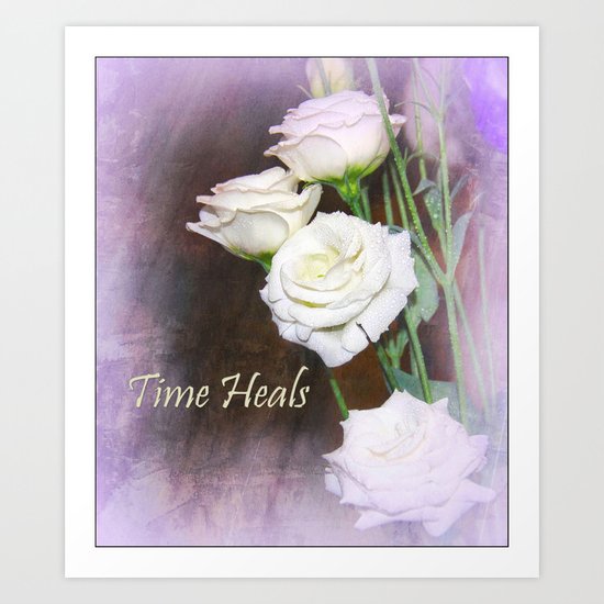 Time Heals Art Print