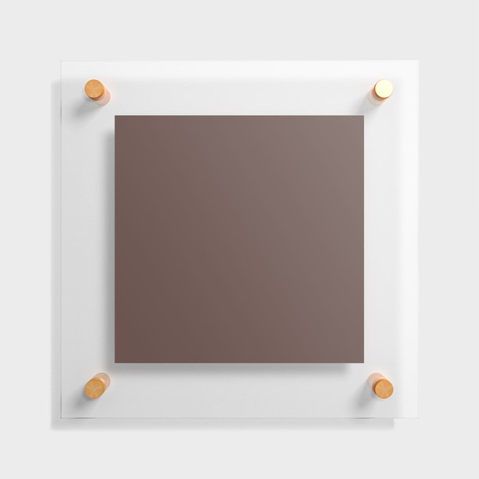 Brown Floating Acrylic Print