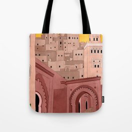 Marrakesh Illustration Tote Bag