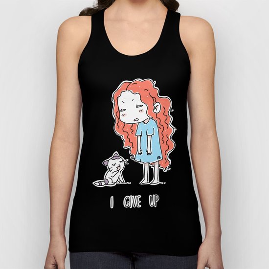I Give Up Unisex Tank Top