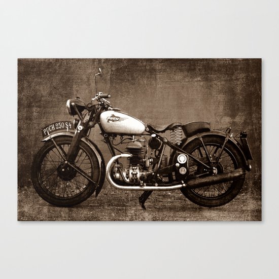 Puch S4 Canvas Print