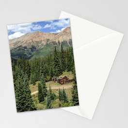 Banker Mine ruins in Chaffee County (Colorado, USA) Stationery Cards