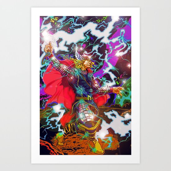 Thor Art Print
