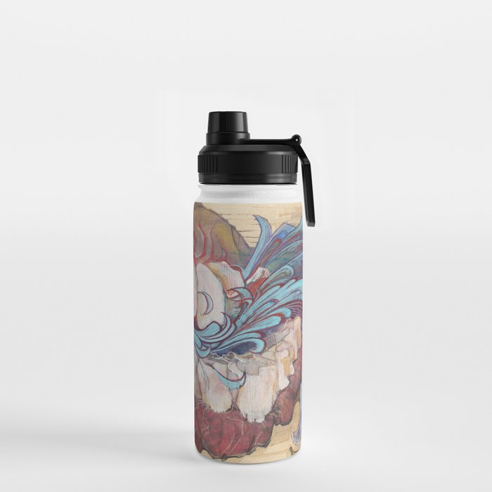 of Feathers and Teeth Water Bottle