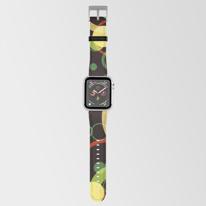 Retro Circles and Bubbles Apple Watch Band
