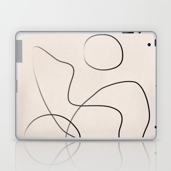 Abstract Line I Laptop & iPad Skin