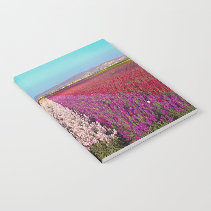 Flower Field Notebook