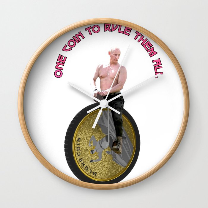 One coin to rule them all Wall Clock