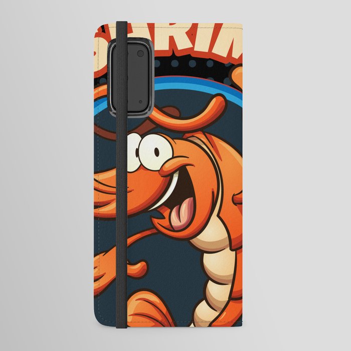 Shrimply The Best Shrimps Seafood Android Wallet Case