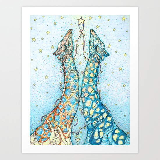 Soulmates Art Print