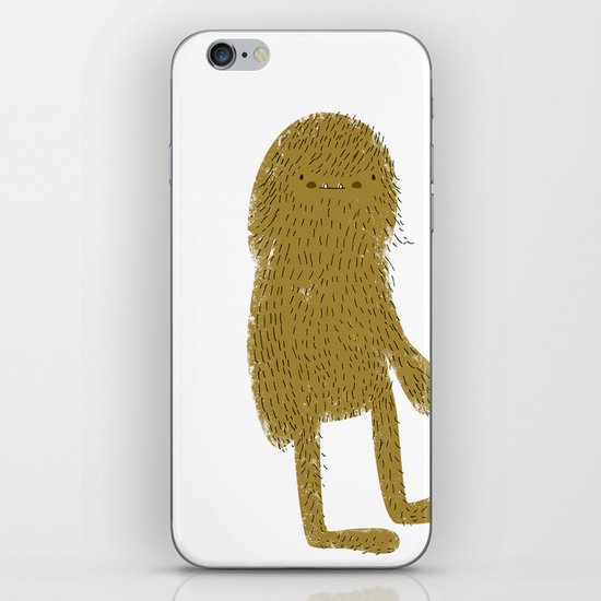 Sasquatch man iPhone & iPod Skin