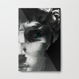 David's eye Metal Print