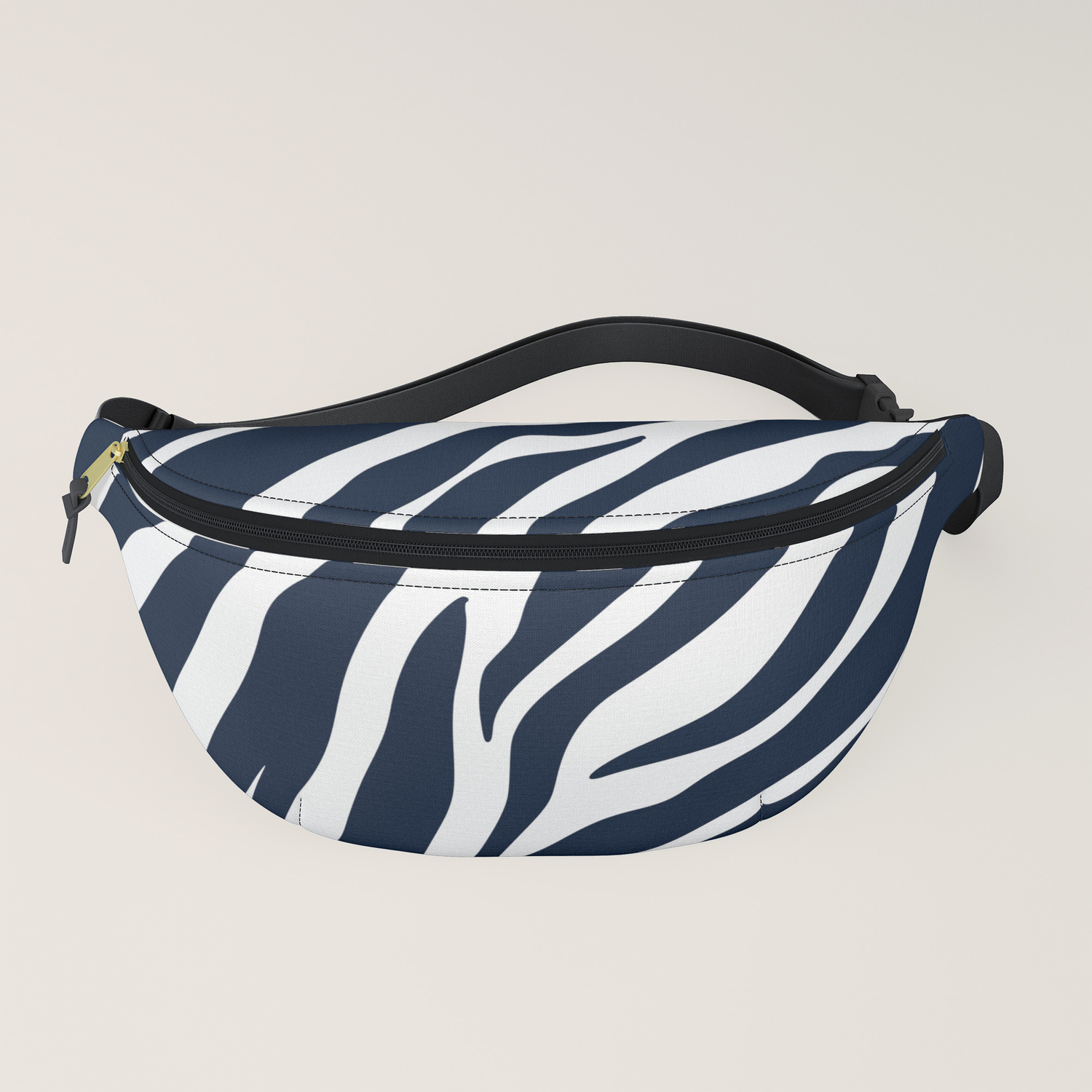 navy blue fanny pack