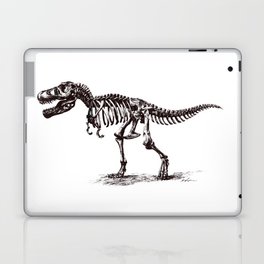 Dinosaur Skeleton in Ballpoint Laptop & iPad Skin