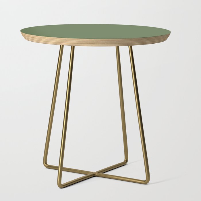 Crocodile Green - Solid Color Collection Side Table
