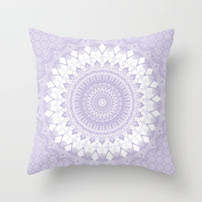 Purple and shop white pillows